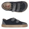 Canvas-Sneaker 3F Cross Denver 4BC29/14 bar3foot super flexi anthrazitgrau barfuß