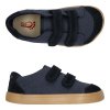 Canvas-Sneaker 3F Cross Denver 4BC29/5 bar3foot super flexi blau barfuß