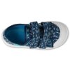 Tenisky plátenky kecky Befado 907P158 modré s autami, suchý zips
