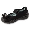 Mädchen Ballerinas Hausschuhe Befado festlich Schwarz 109N146
