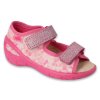 Mädchen Sandalen Befado Sunny 063X015 Rosa Lederinnensohle