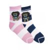 Dětské termo ponožky NOVIA 1521 lvíček středně modré