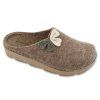 Slippers Befado 155D172 brown felt