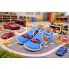 Barefoot slippers Rascal Car blue