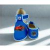 Barefoot slippers Rascal Car blue