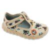 Slippers Befado 627P021 robots beige flexible light higher