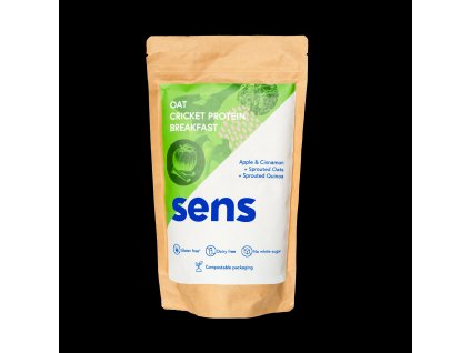 Sens Oat Breakfast Cricket Protein Apple Cinnamon