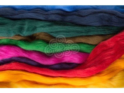 Sada na plstění 10 odstínů,100g 10x10g