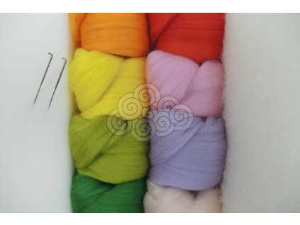 Sada začínáme s plstěním 170g - Velikonoce