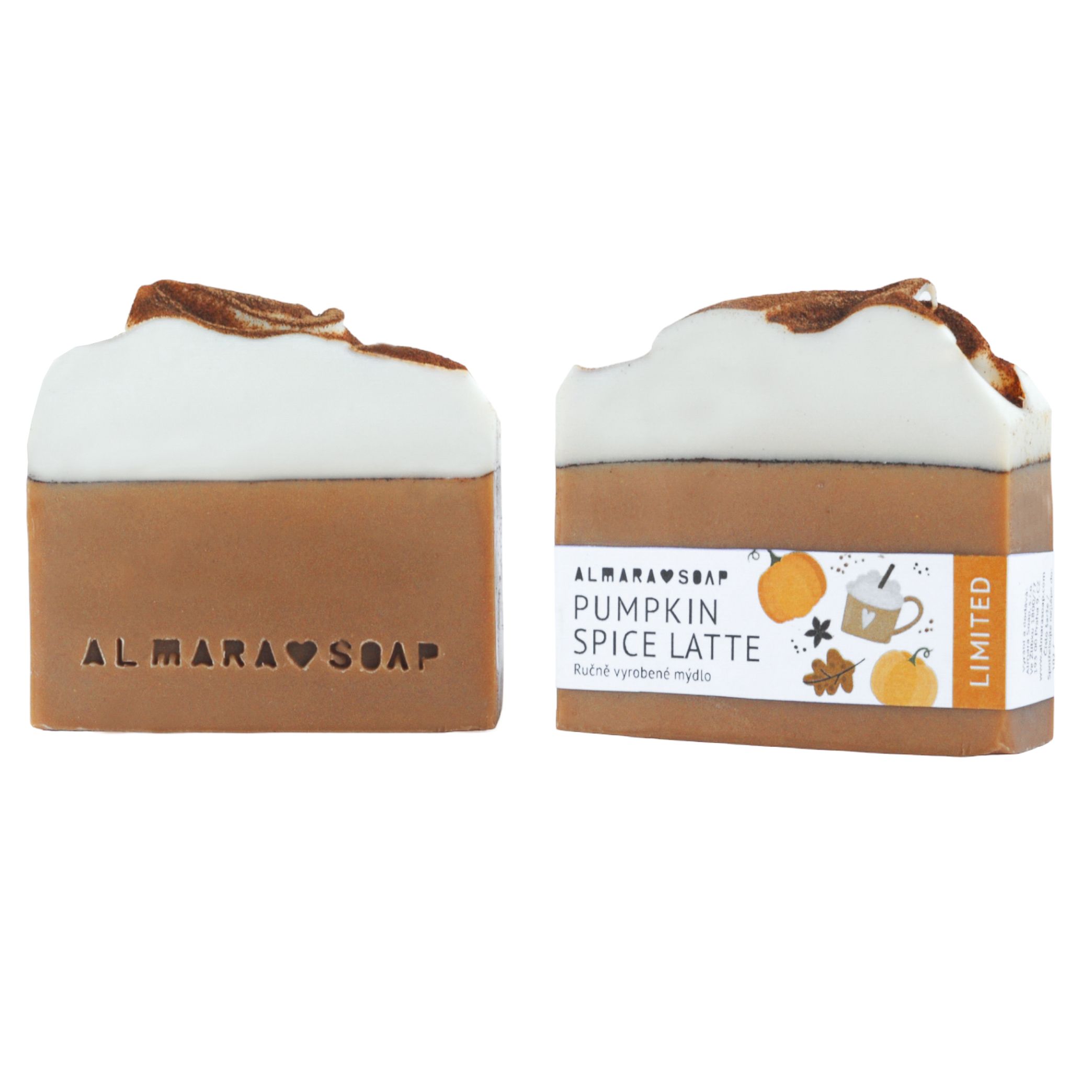 ALMARA SOAP Přírodní mýdlo Pumpkin Spice Latte 100 g