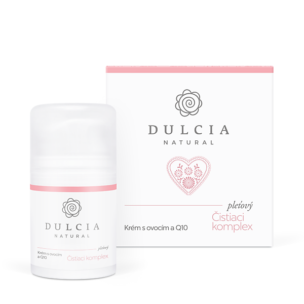 Dulcia Natural / Natuint Cosmetics DULCIA NATURAL Pleťový krém s ovocem a Q10 - Čisticí komplex 50 ml Objem: 50 ml