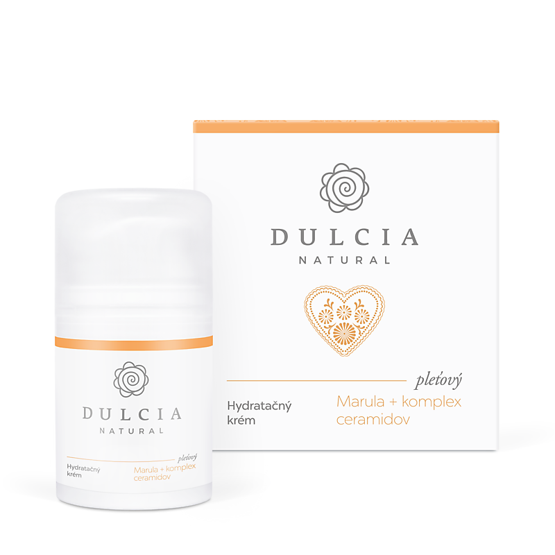 Dulcia Natural / Natuint Cosmetics DULCIA NATURAL Hydratační krém - Marulový olej a komplex ceramidů 50 ml Objem: 50 ml