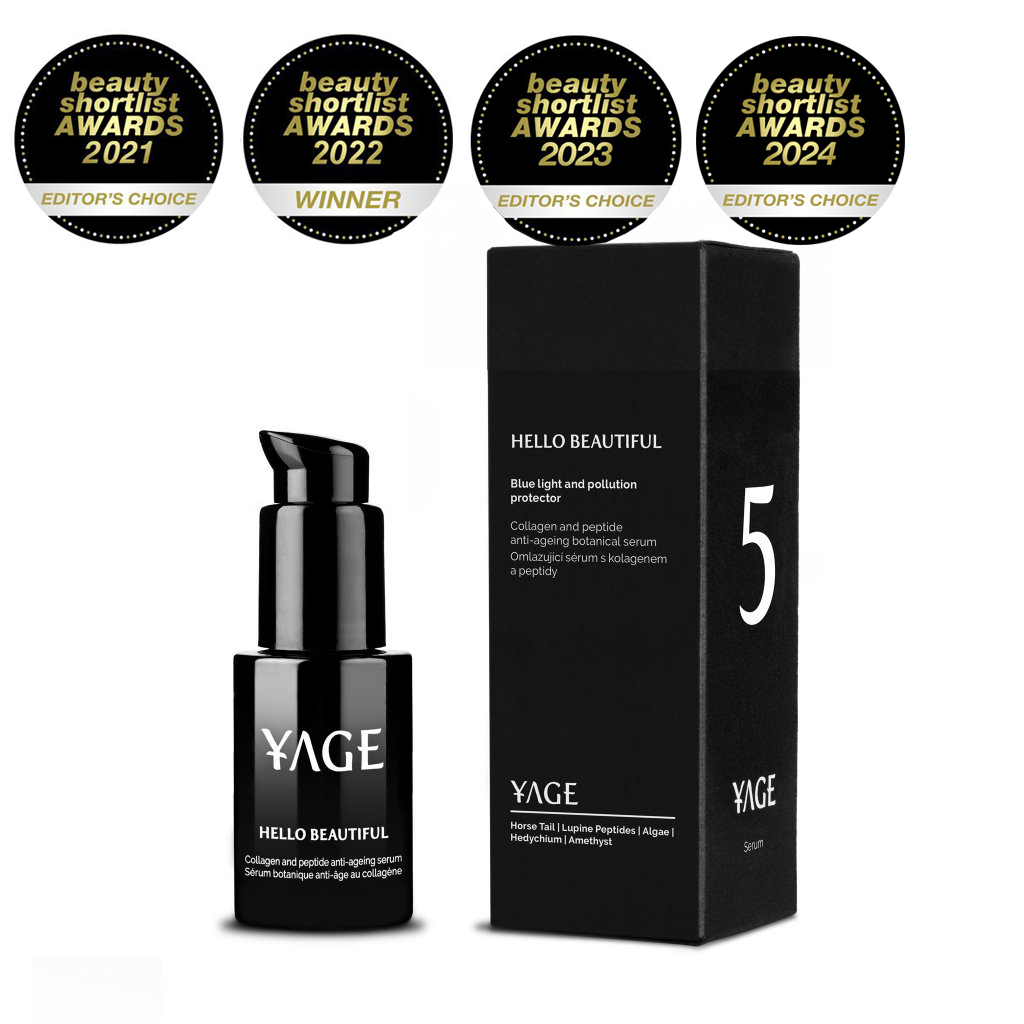 YAGE ORGANICS č. 5 Liftingové sérum s kolagenem a peptidy HELLO BEAUTIFUL 1 ks Objem: 30 ml