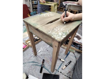 Kurz MALBA NA DŘEVO - stolička