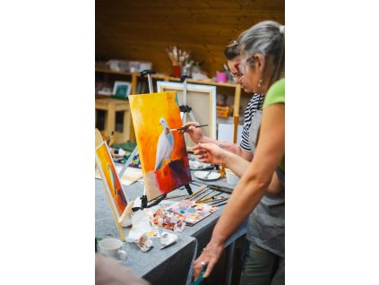 Kurz MALBA OLEJEM na plátno