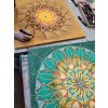Kurz MANDALA - malba akrylem na plátno
