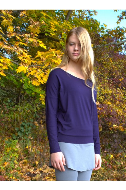 bambusové triko s dlouhým rukávem