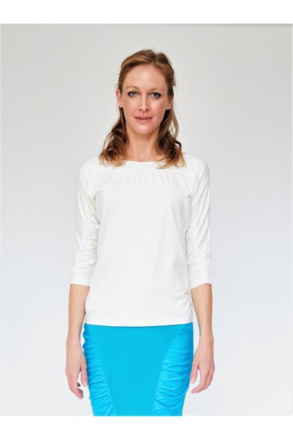 bio triko řasené do čverce