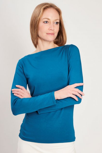 bio triko s lodičkovým výstřihem ceskabiomoda