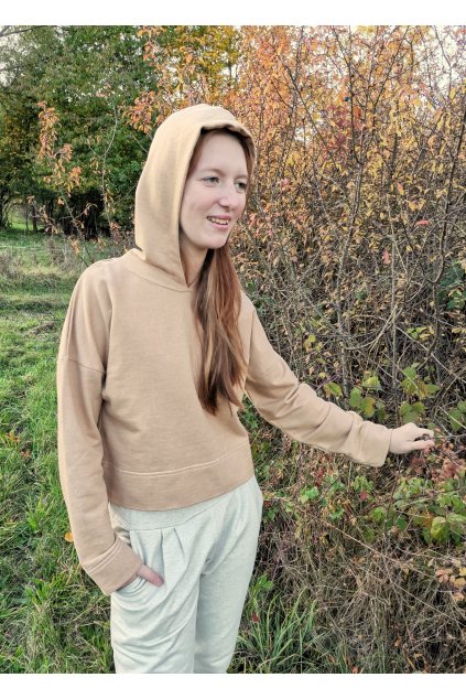 dámská biobavlněná mikina