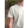 biobavlněné tričko z nebarvené biobavlny gots