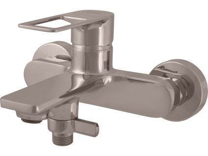 Slezák Rav Vodovodní baterie vanová NIL - metal grey - lesklá (Varianta Vodovodní baterie vanová NIL - metal grey - lesklá, Barva: METAL GREY - lesklá, Povrchová úprava: PVD, Rozměr: 150 mm)