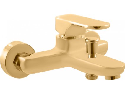 Slezák Rav Vodovodní baterie vanová YUKON - zlatá - kartáčovaná (Varianta Vodovodní baterie vanová YUKON - zlatá - kartáčovaná, Barva: ZLATÁ - kartáčovaná , Rozměr: 150 mm)