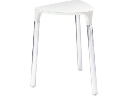 YANNIS kúpeľňová stolička 37x43,5x32,3cm, biela 217202