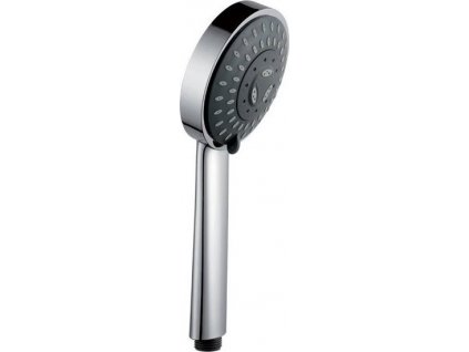 Ruční masážní sprcha, 5 režimů sprchování, průměr 110mm, chrom   (1204-05)