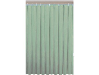 Závěs 180x180cm, 100% polyester, jednobarevný zelený   (0201103 Z)
