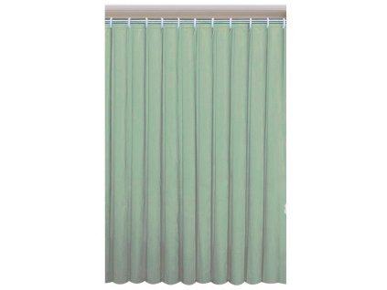 Sprchový závěs 180x200cm, polyester, zelená 0201104 Z