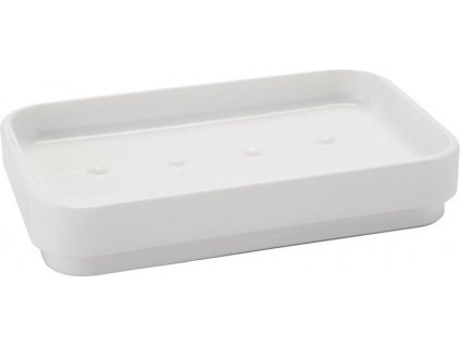 SEVENTY mydlenka na postavenie, biela 631122  Seventy je série koupelnových doplňků na postavení, které jsou vyrobeny z termoplastu.
