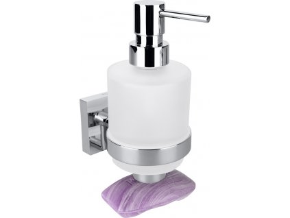 Bemeta Beta dávkovač tekutého mýdla s magnetickou mýdlenkou, sklo mini 132109182