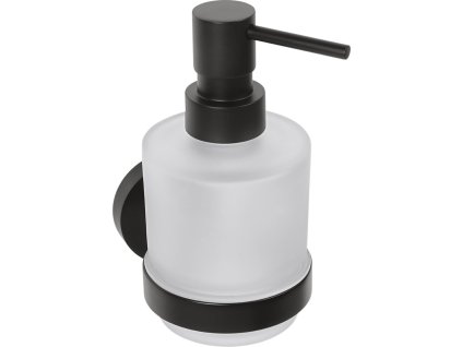 Bemeta Dark dávkovač tekutého mýdla mini, sklo, 104109100