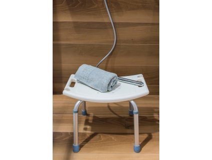 Olsen Spa sprchová stolička hranatá 51 x 42 x 37 - 55,3 cm KD02331409