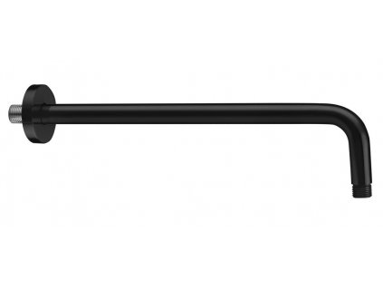 Sprchové ramienko okrúhle, 400mm, čierna mat SL103