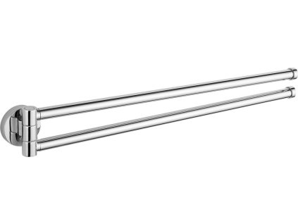 SAMBA otočný držák ručníků dvojitý, 450mm, chrom SB121