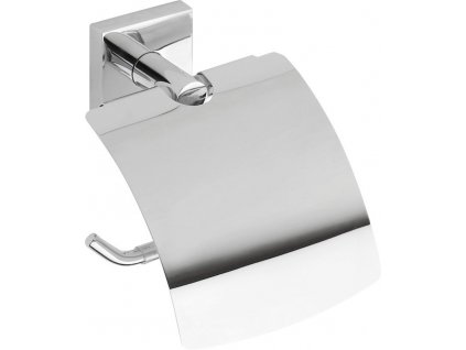 X-SQUARE držiak toaletného papiera s krytom, chróm XQ700