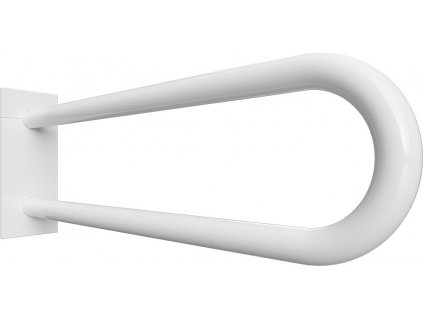 Bemeta HELP: Podpěrné madlo ve tvaru U 600 mm, bílé, s krytkou 301707273