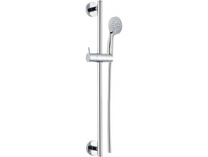 Mereo Sprchová souprava, pětipolohová sprcha, dvouzámková nerez hadice, stavitelný držák, plast/chrom CB900R