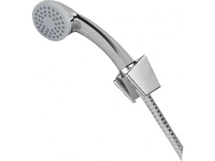 Mereo Vanový set , jednopolohová sprcha, sprchová hadice bílá-chrom CB469A