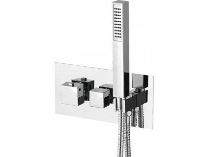 LATUS podomítková sprchová termostatická baterie vč. sprchy, 2 výstupy, chrom 1102-45