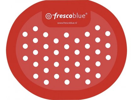 FRESCOBLUE sítko pro urinál 168x140 mm, červená 6003900401