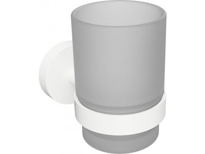 X-ROUND WHITE pohár, mliečne sklo, biela XR903W