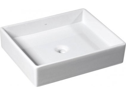 PURITY keramické umývadlo na dosku, 50x42cm, biela 10PL66050