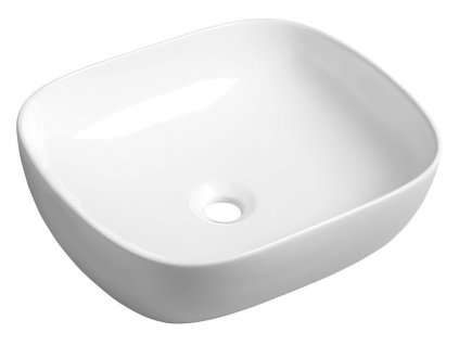 LIRO keramické umývadlo na dosku 48,5x39,5 cm, biela AR419