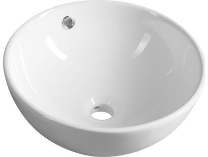 Keramické umývadlo na dosku Ø 38 cm, biela 38171