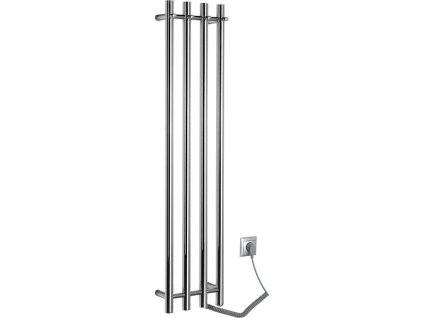 PAPINADO elektrický sušiak uterákov 263x1200mm, 85W, chróm ER750