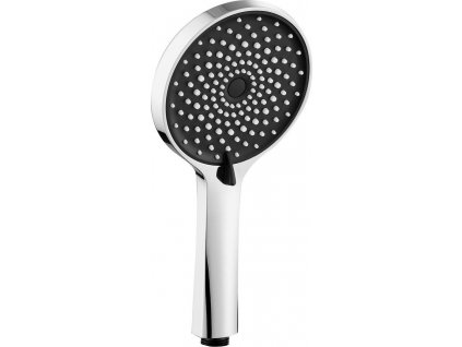 Ruční masážní sprcha, 4 režimy sprchování, průměr 123mm, chrom 1204-10