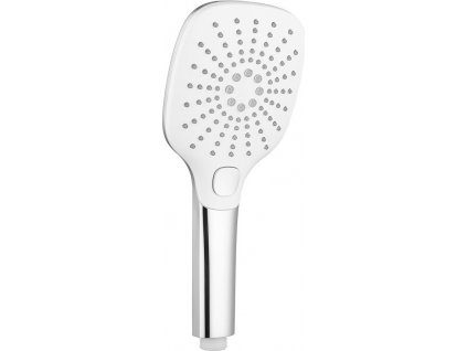 Ručná masážna sprcha s tlačidlom, 3 režimy sprchovania, 109x109mm, ABS/chróm 1204-52